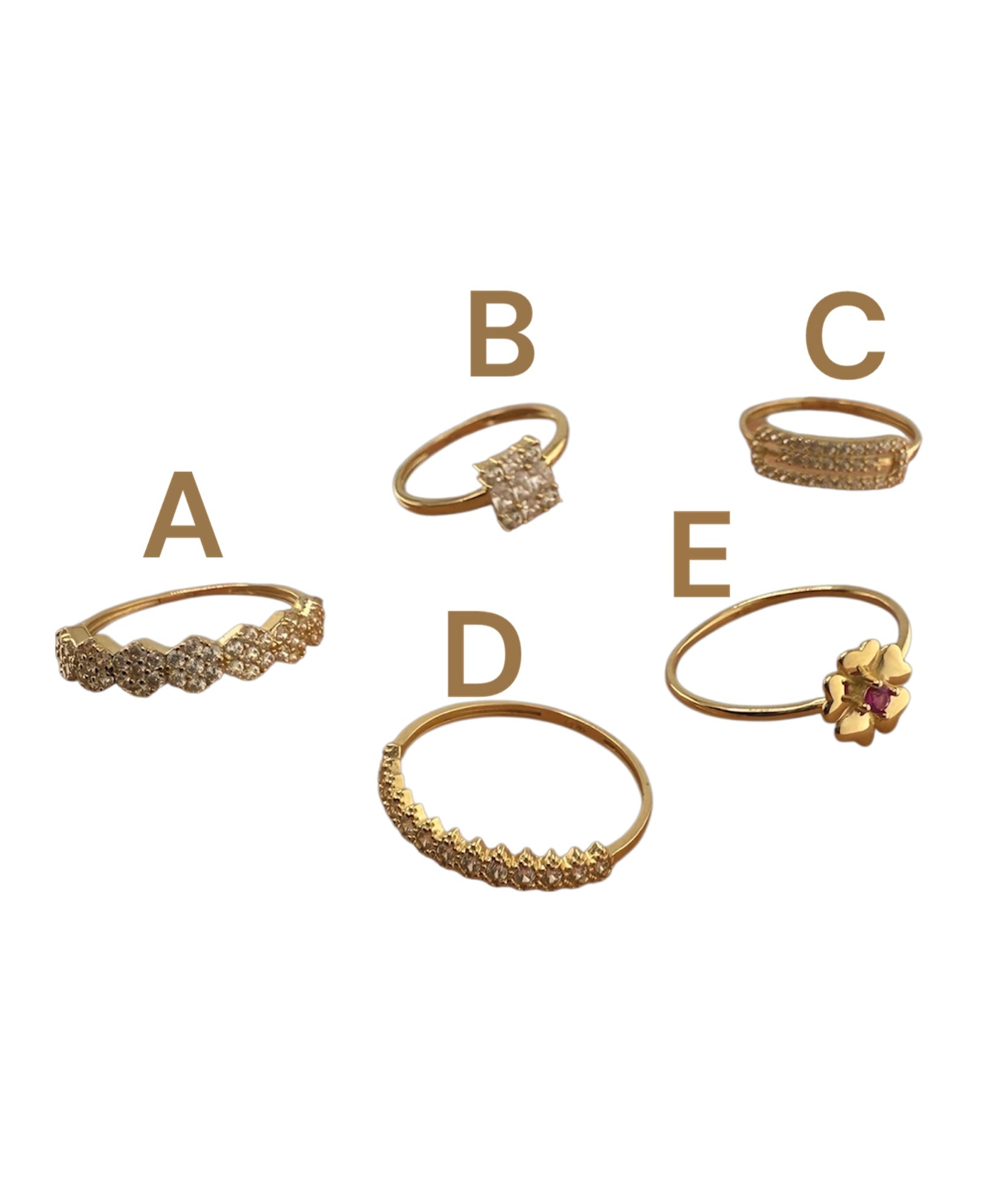 Anillos Oro 14k